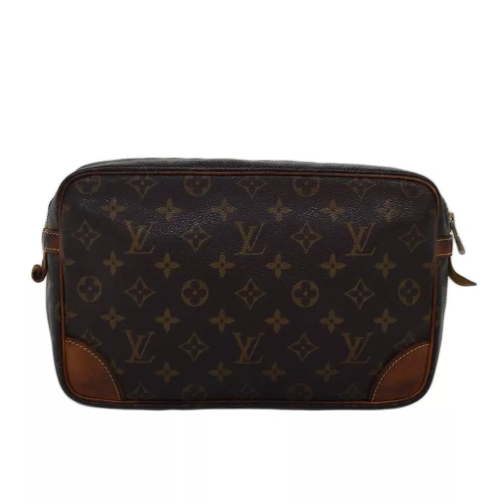 LOUIS VUITTON Monogram Compiegne 28 Clutch Bag - Picture 3 of 16